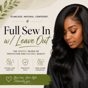 Full Sew In w/Leave Out