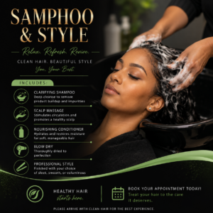 Shampoo and Style